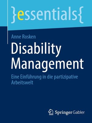 cover image of Disability Management